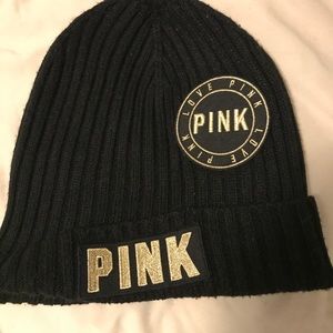 PINK beanie